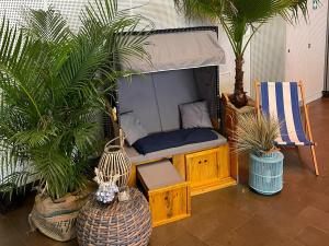 Strandkorb für 2 Personen 0
